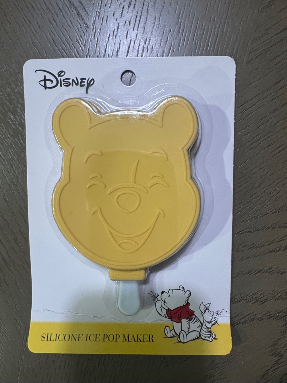 Disney Yellow Winnie the Pooh Silicone Ice Pop Maker